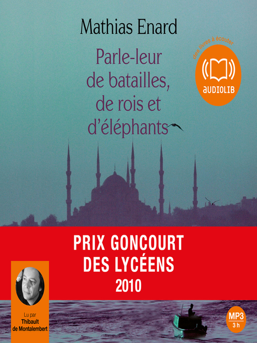 Cover image for Parle-leur de batailles de rois et d'éléphants